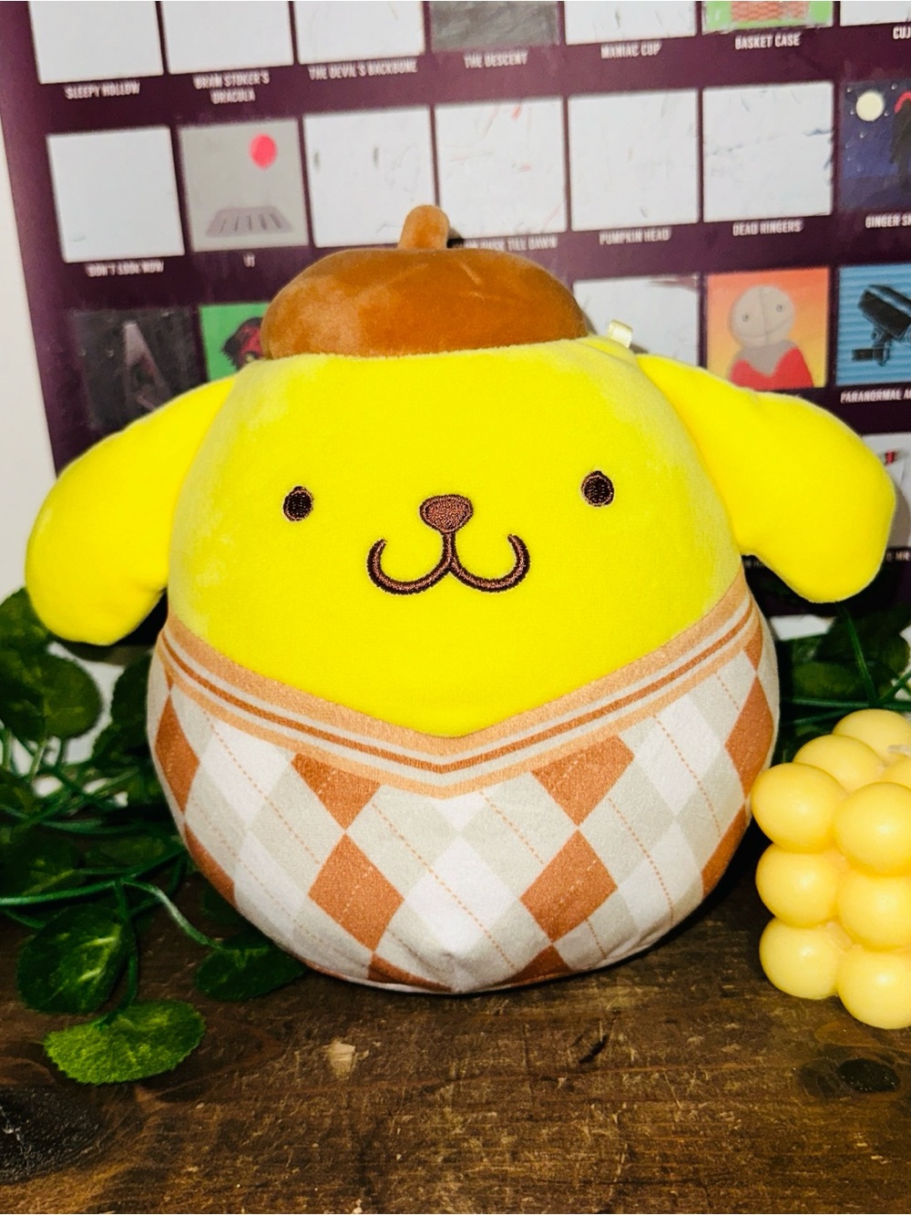 Sanrio Squishmallows Pompompurin Hello Kitty and Friends Squishmallow Plush Toy